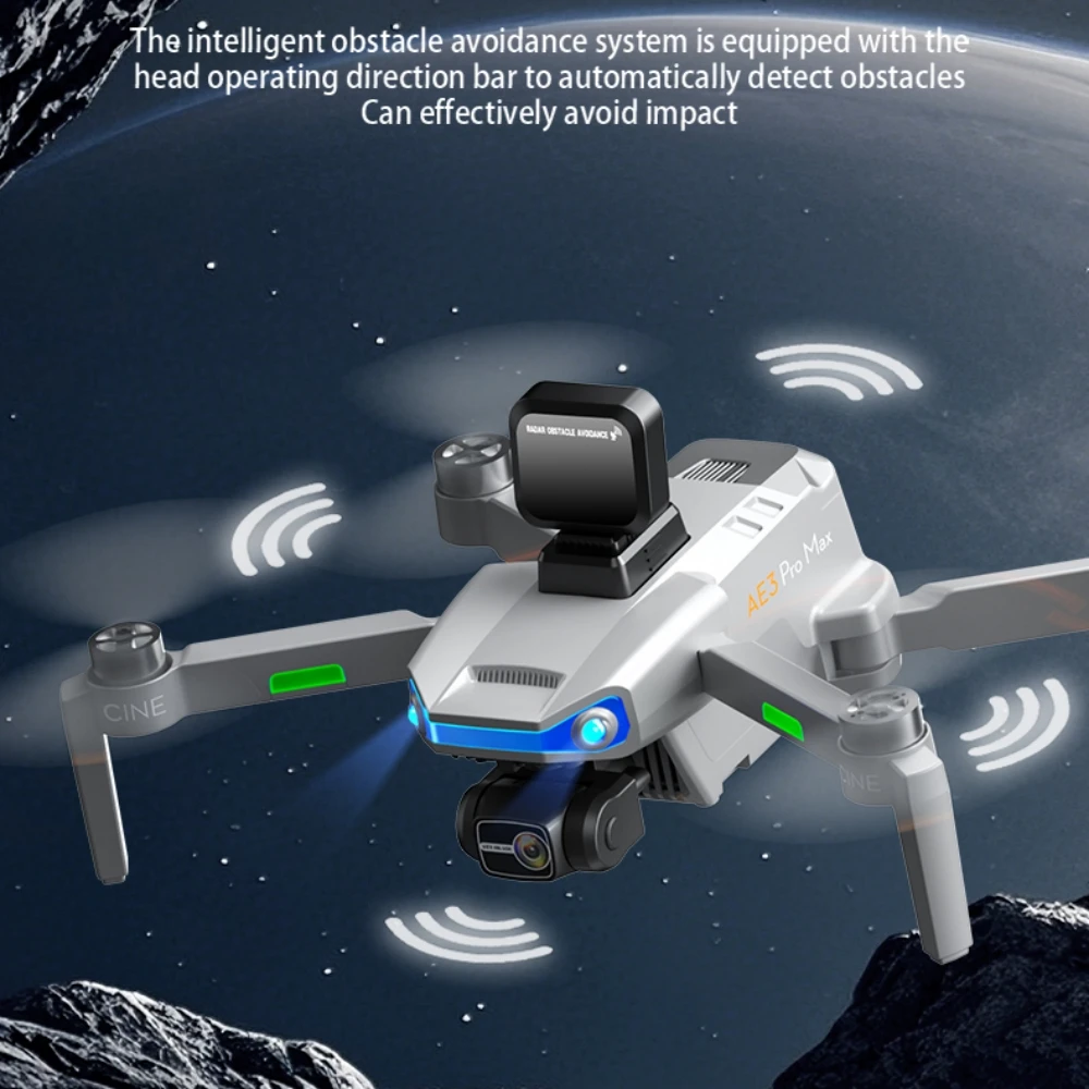 Drone Gimbal 2 Axis - طائرة بدون طيار AE3 مزودة بنظام