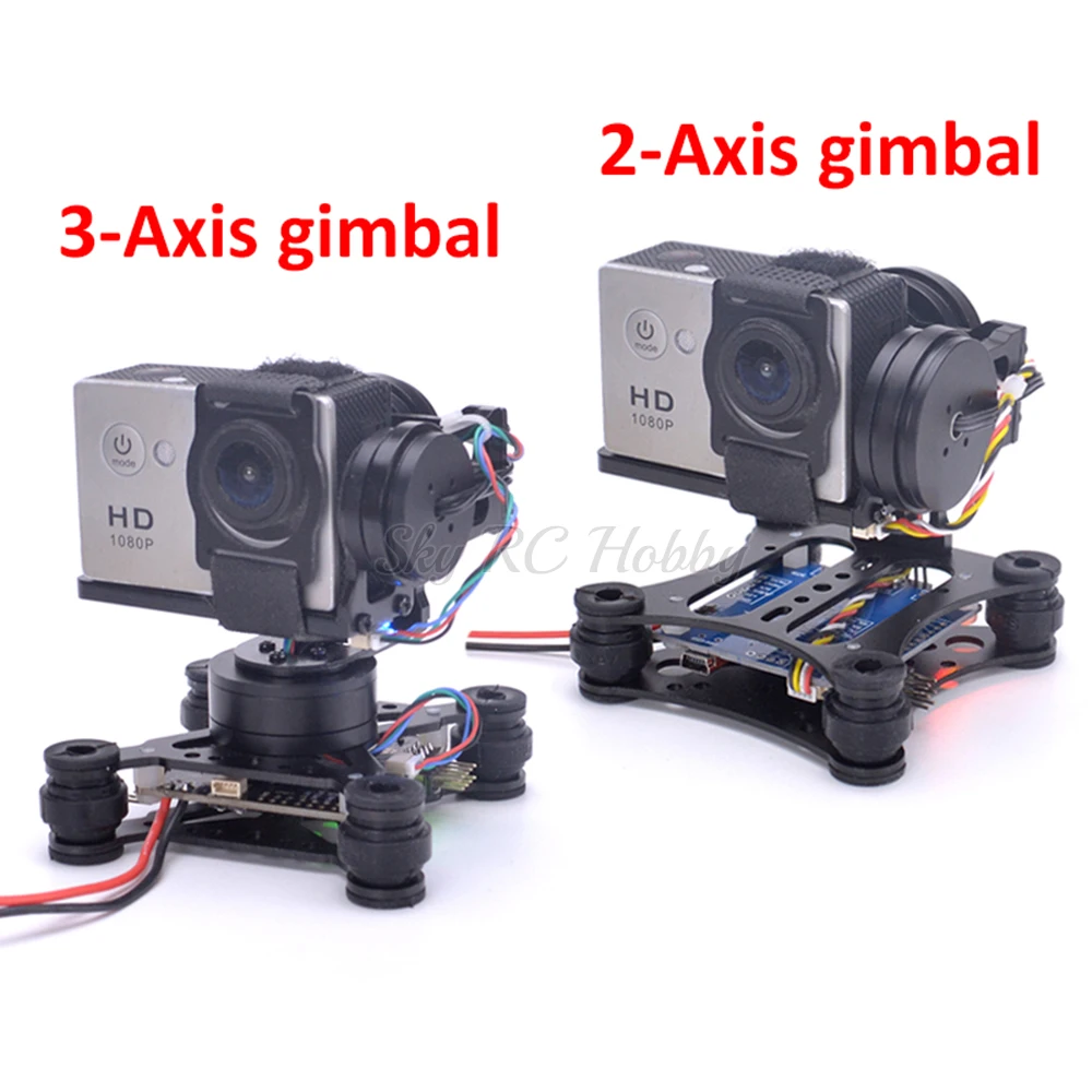 Drone Gimbal For Gopro - خفيفة الوزن 2-محور/3-محور فرش Gimbal مجلس