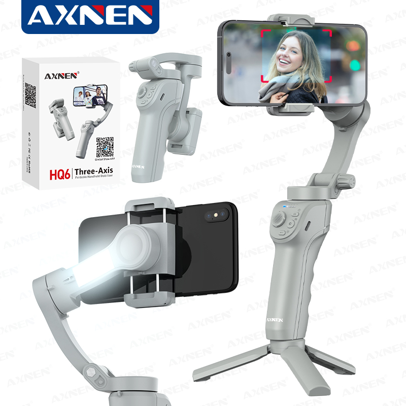 Drone Gimbal For Gopro - HQ6 3-Axis Gimbal مثبت يدوي للهاتف