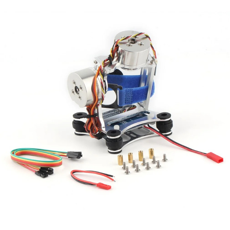 Drone Gimbal For Gopro - محورين بدون فرش Gimbal Aerial FPV