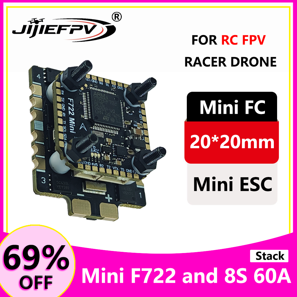 Drone Gimbal Controller - JiJieFPV F7MINI برج الطيران V2 وحدة