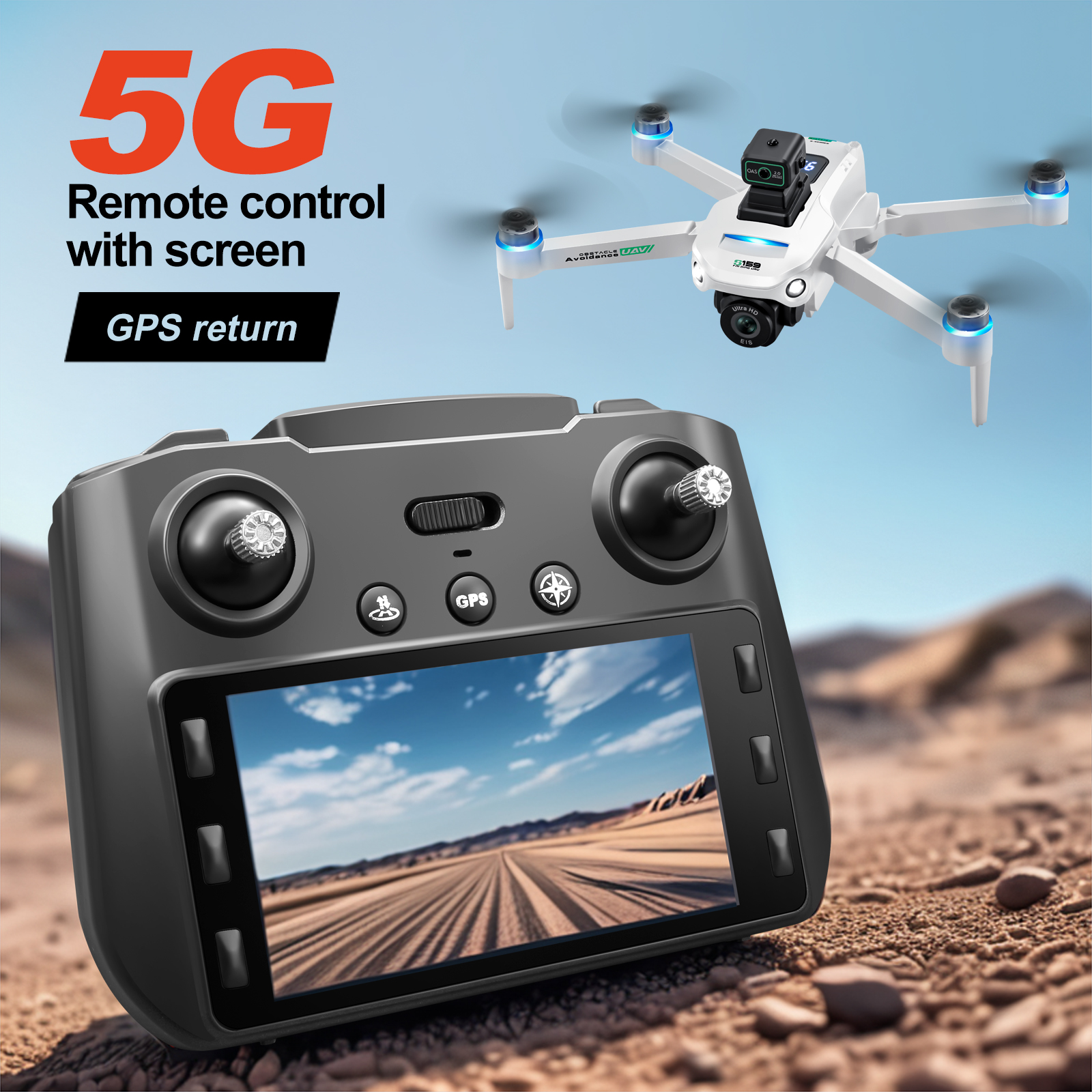 Drone Gimbal Mount - طائرة بدون طيار احترافية جديدة S159