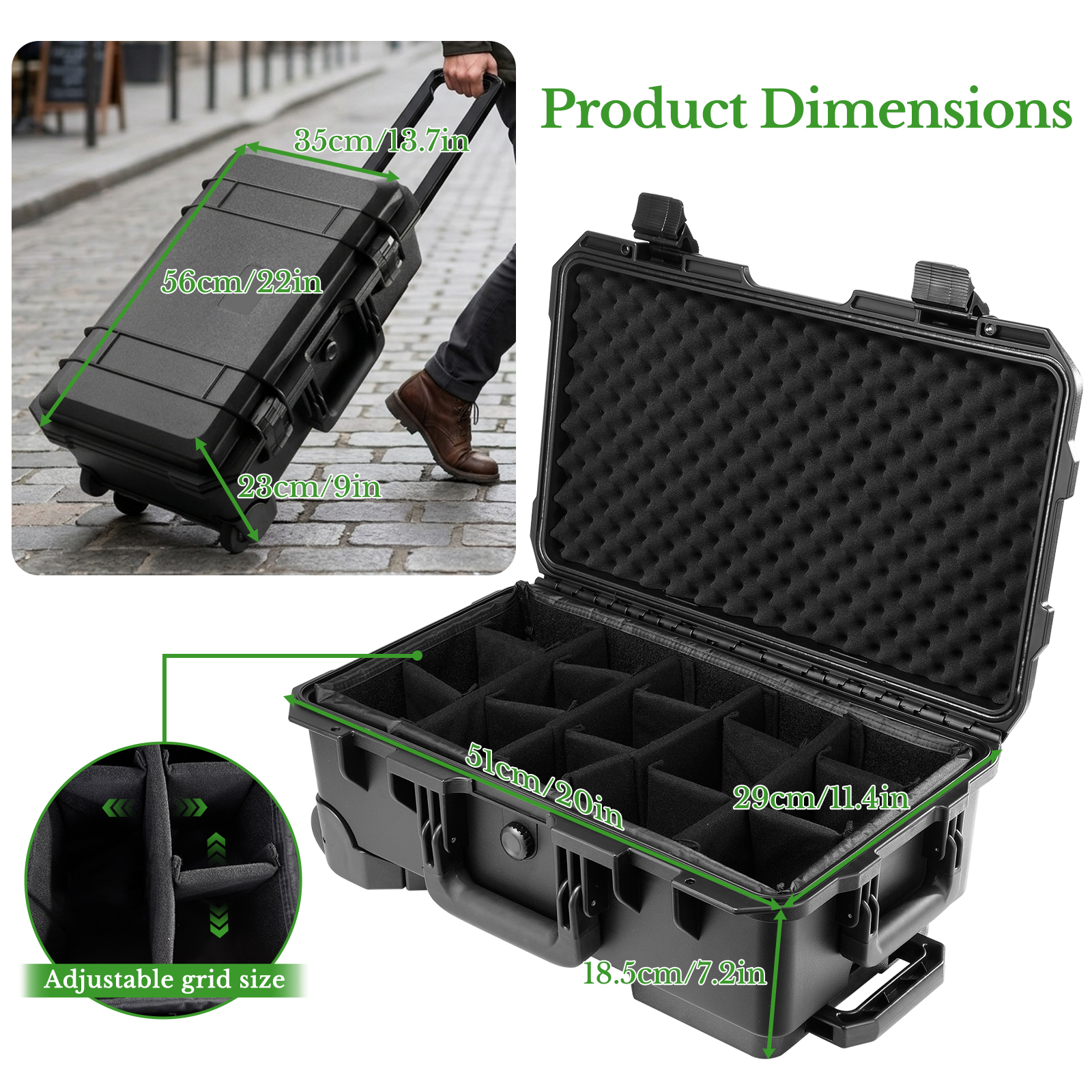 حقيبة كاميرا احترافية كبيرة وص - مراجعة Drone Gimbal Mount وسعره
