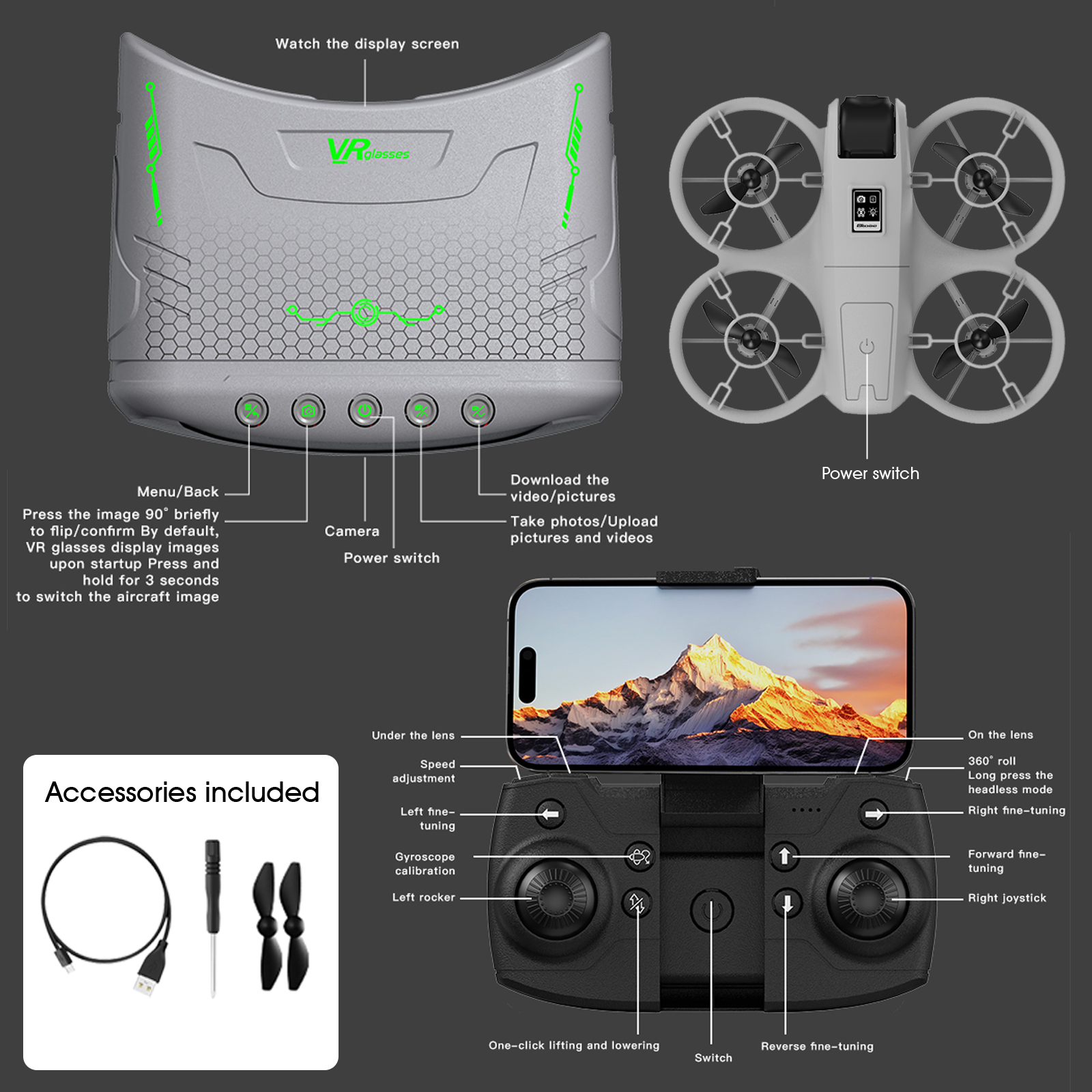 طائرة بدون طيار صغيرة سهلة الا - مراجعة Drone Gimbal Case وسعره
