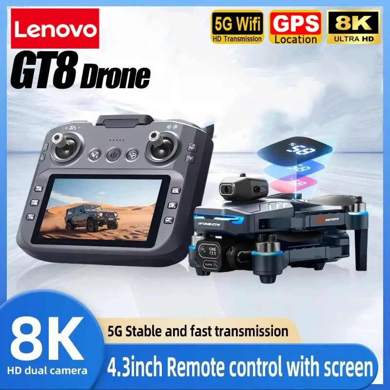 Lenovo GT8 8K Drone Profession - مراجعة Drone Gimbal Mount وسعره