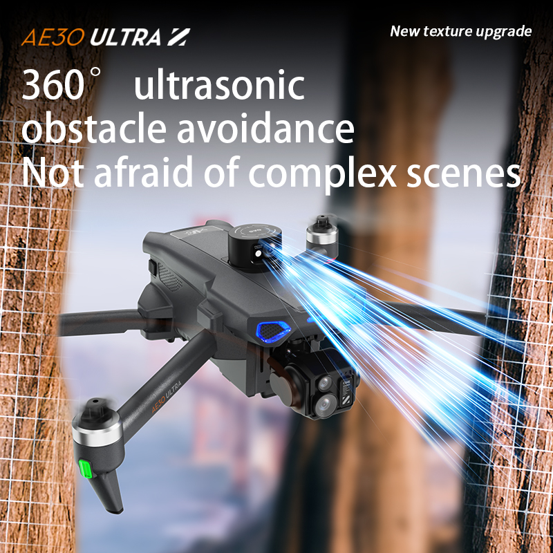 طائرة بدون طيار AE30 GPS RC مو - مراجعة Drone Gimbal 3 Axis وسعره