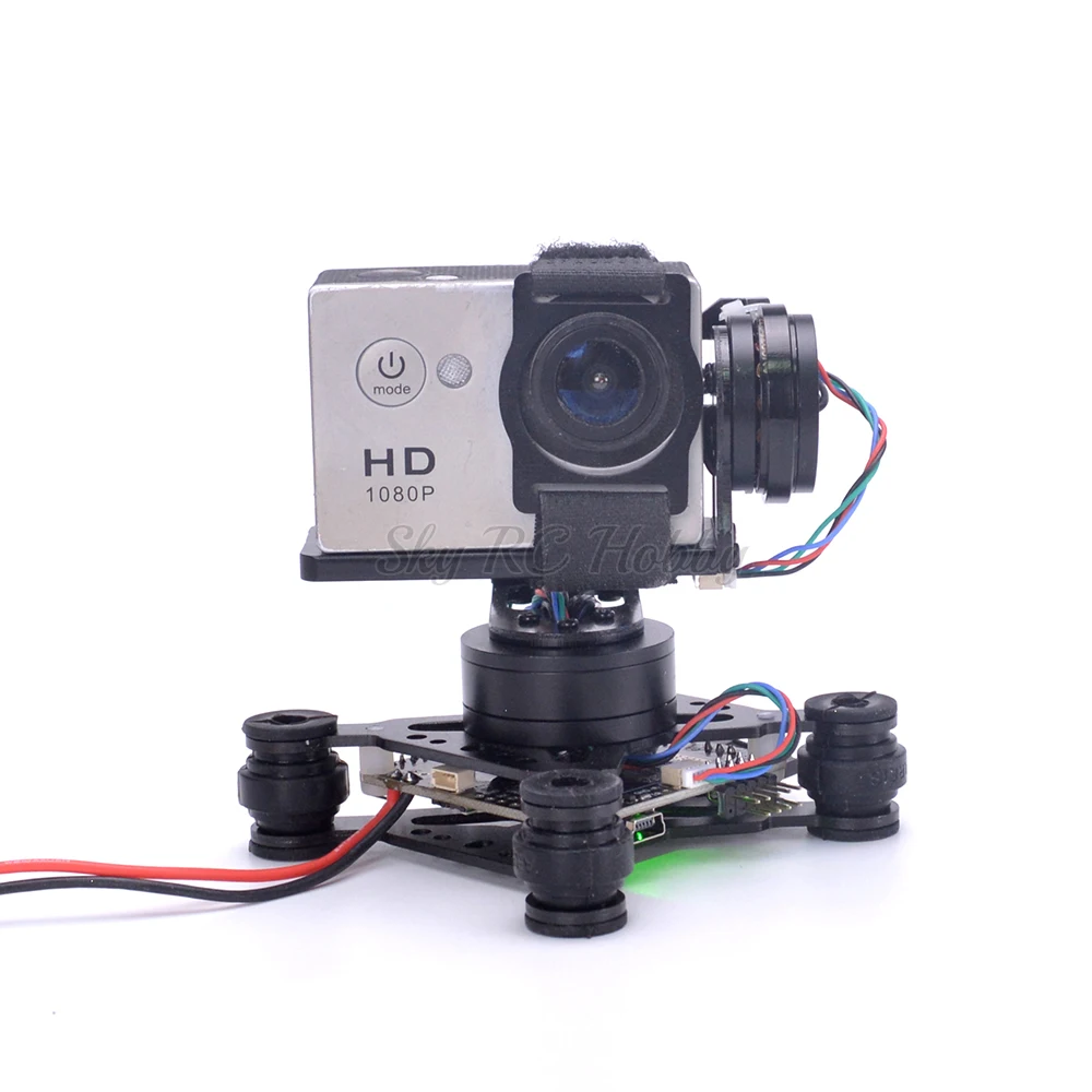 خفيفة الوزن 2-محور/3-محور فرش  - مراجعة Drone Gimbal For Gopro وسعره