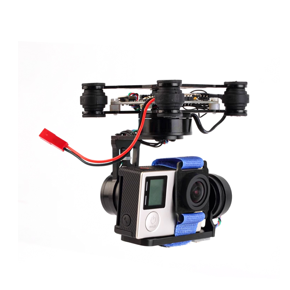 Yuntai بدون فرش 2 محور/3 محاور - مراجعة Drone Gimbal For Gopro وسعره