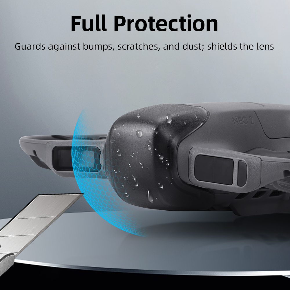 غطاء عدسة BRDRC لطائرة DJI Neo - مراجعة Drone Gimbal Case وسعره