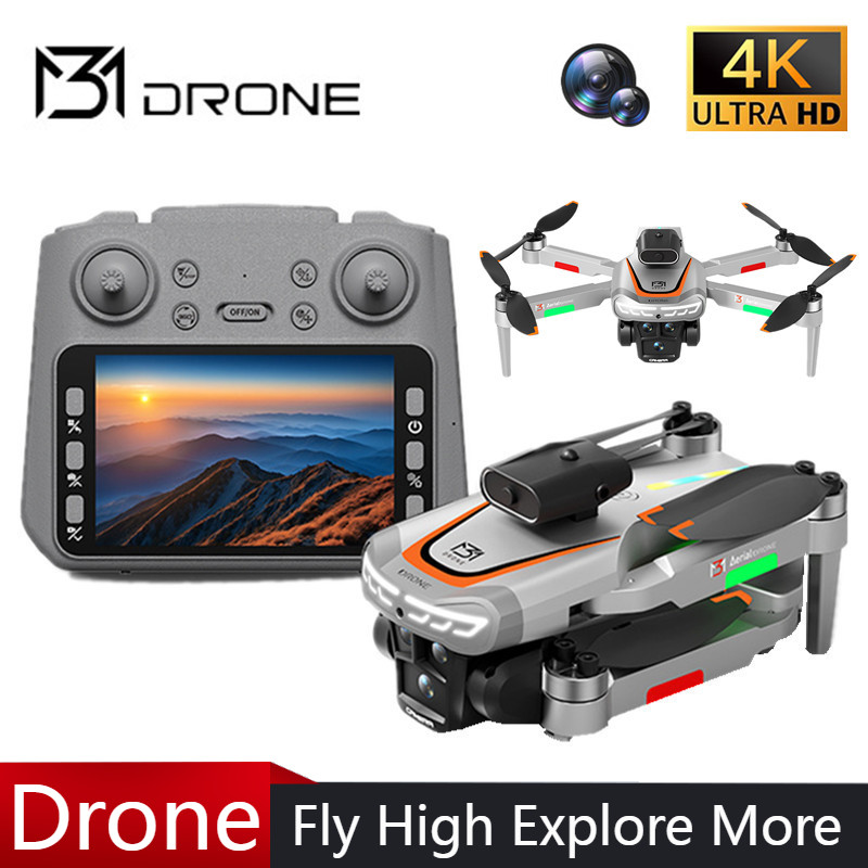 M3 طائرة بدون طيار احترافية 4K - مراجعة Drone Gimbal Brushless وسعره