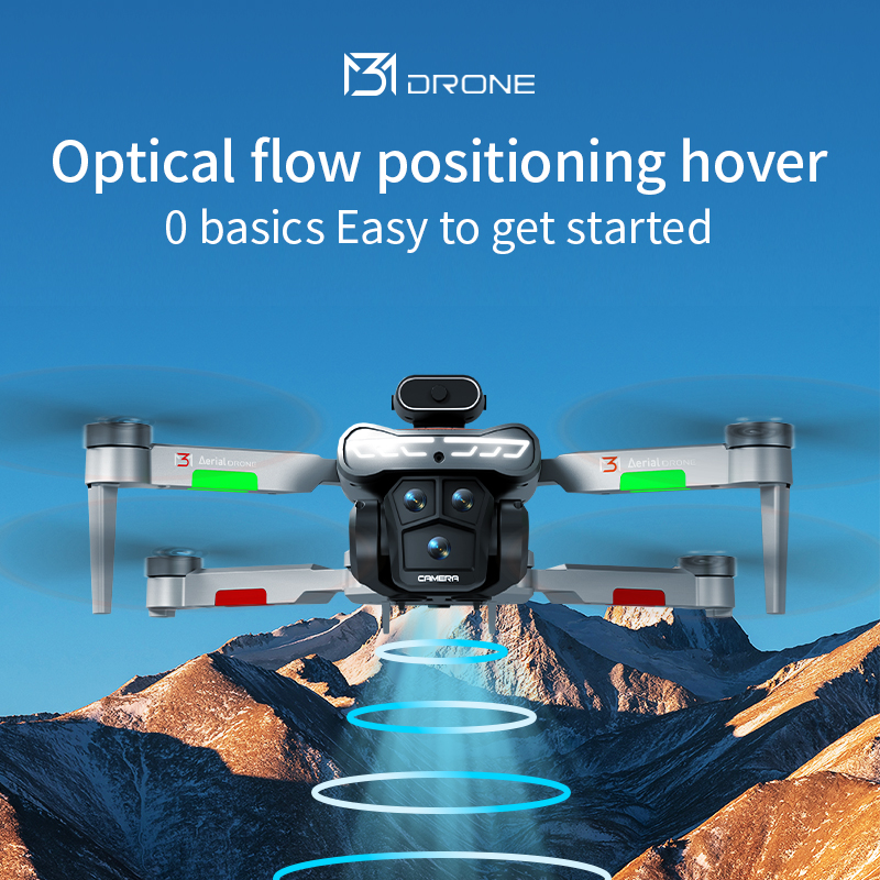 M3 طائرة بدون طيار احترافية 4K - مراجعة Drone Gimbal Brushless وسعره