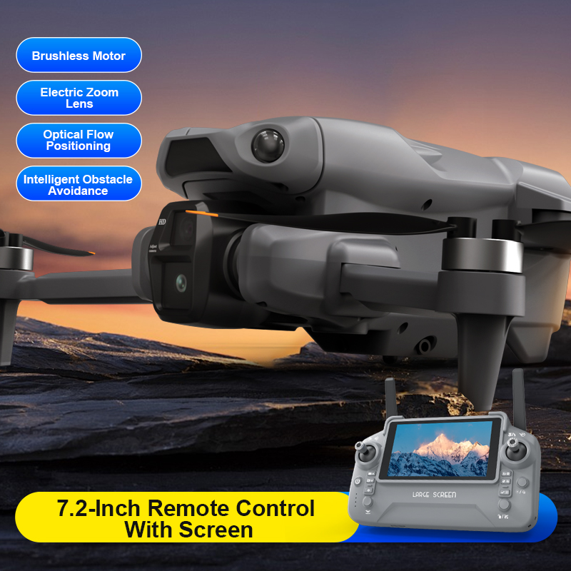 طائرة بدون طيار LF682 للتصوير  - مراجعة Drone Gimbal 3 Axis وسعره