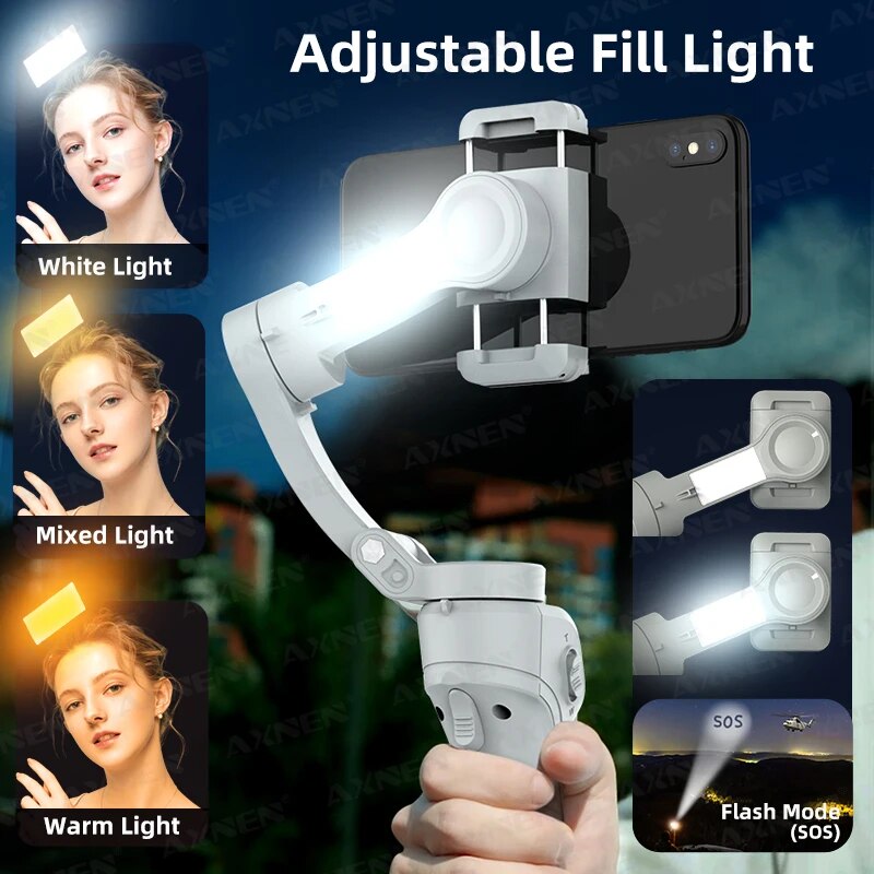 HQ6 3-Axis Gimbal مثبت يدوي لل - مراجعة Drone Gimbal For Gopro وسعره