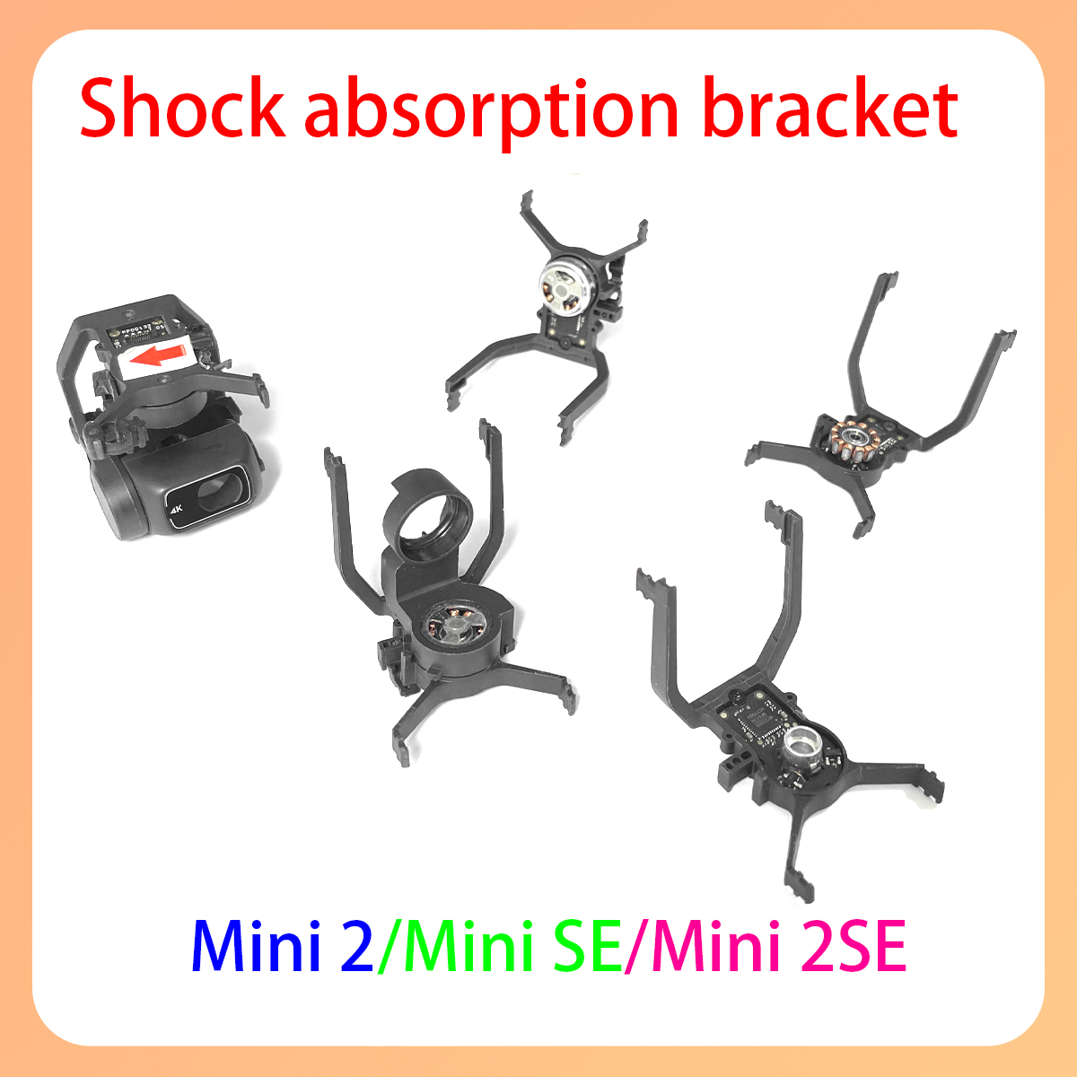 الأصلي min2/4k/se/2se gimbal ا - مراجعة Drone Gimbal Mount وسعره