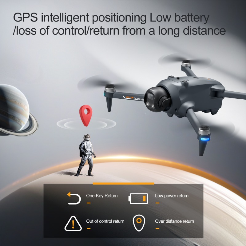 طائرة بدون طيار صغيرة جديدة YL - مراجعة Drone Gimbal 2 Axis وسعره