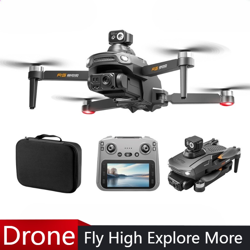 طائرة بدون طيار RG800 MAX جديد - مراجعة Drone Gimbal 2 Axis وسعره