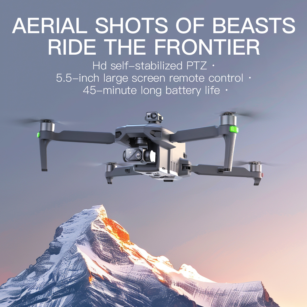 طائرة بدون طيار Teeggi SG909 M - مراجعة Drone Gimbal Case وسعره