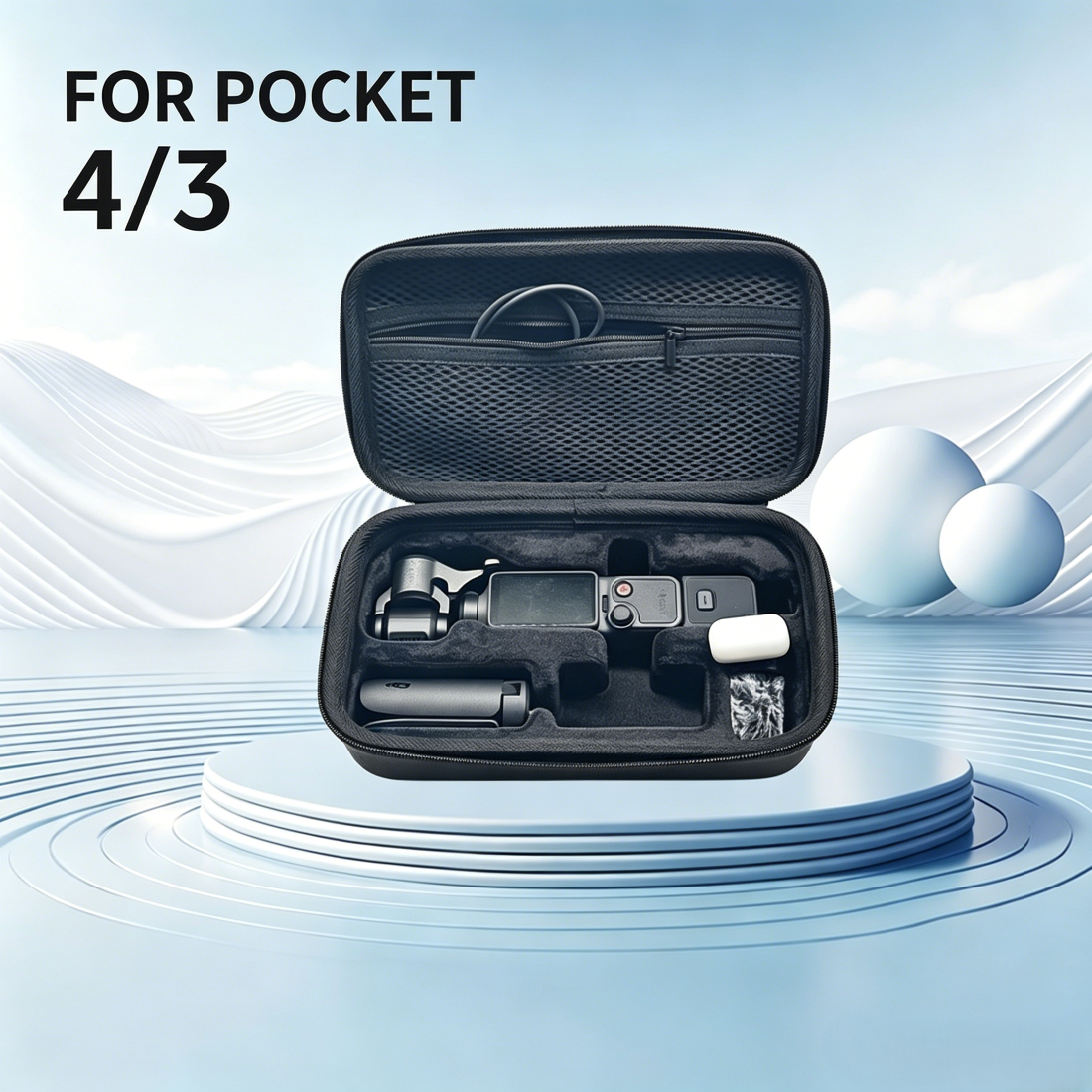 حافظة أوزمو بوكيت 4/3، حقيبة ت - مراجعة Drone Gimbal Case وسعره