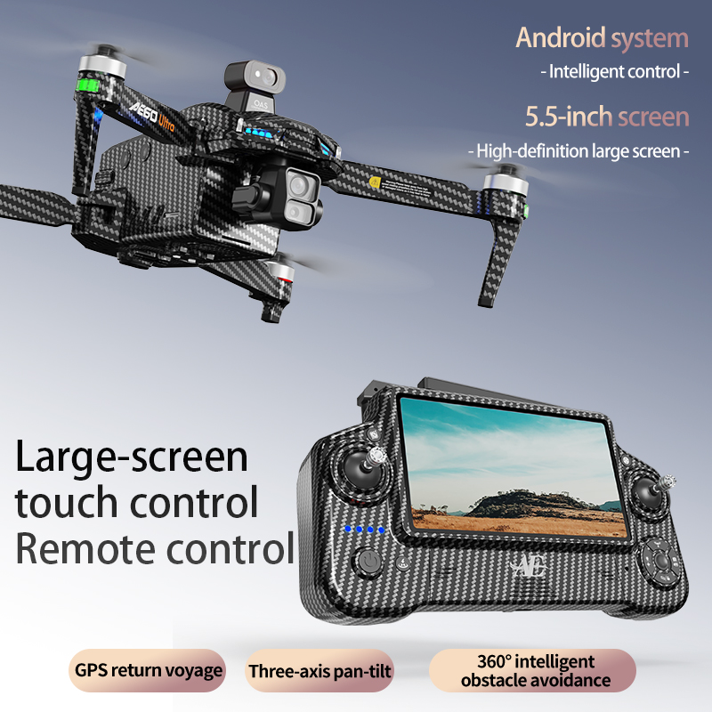 AE60 نظام تحديد المواقع بدون ط - مراجعة Drone Gimbal 3 Axis وسعره