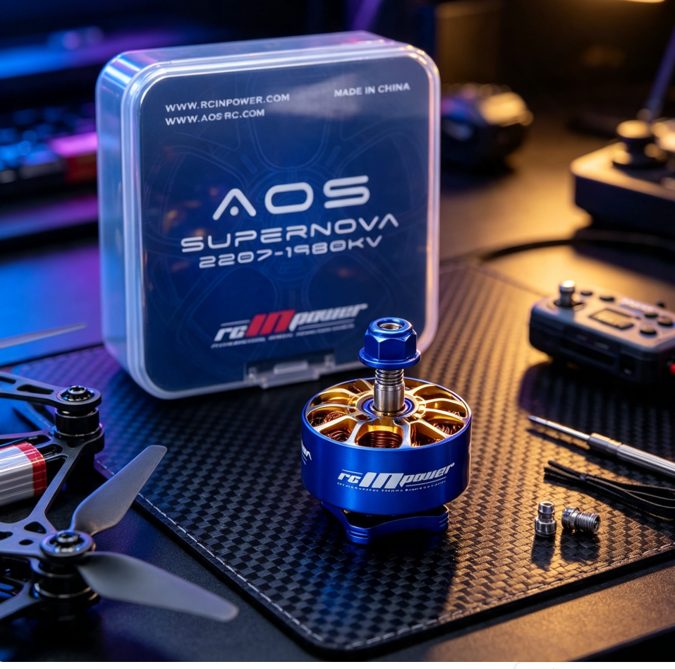 Rcinpower AOS Supernova 2207 1 - مراجعة Drone Gimbal Brushless وسعره