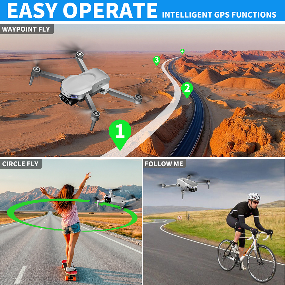 طائرة بدون طيار مزودة بكاميرا  - مراجعة Drone Gimbal 2 Axis وسعره
