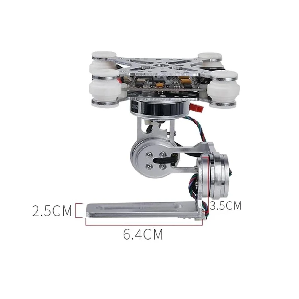 حامل كاميرا ثلاثي المحاور بدون - مراجعة Drone Gimbal For Gopro وسعره