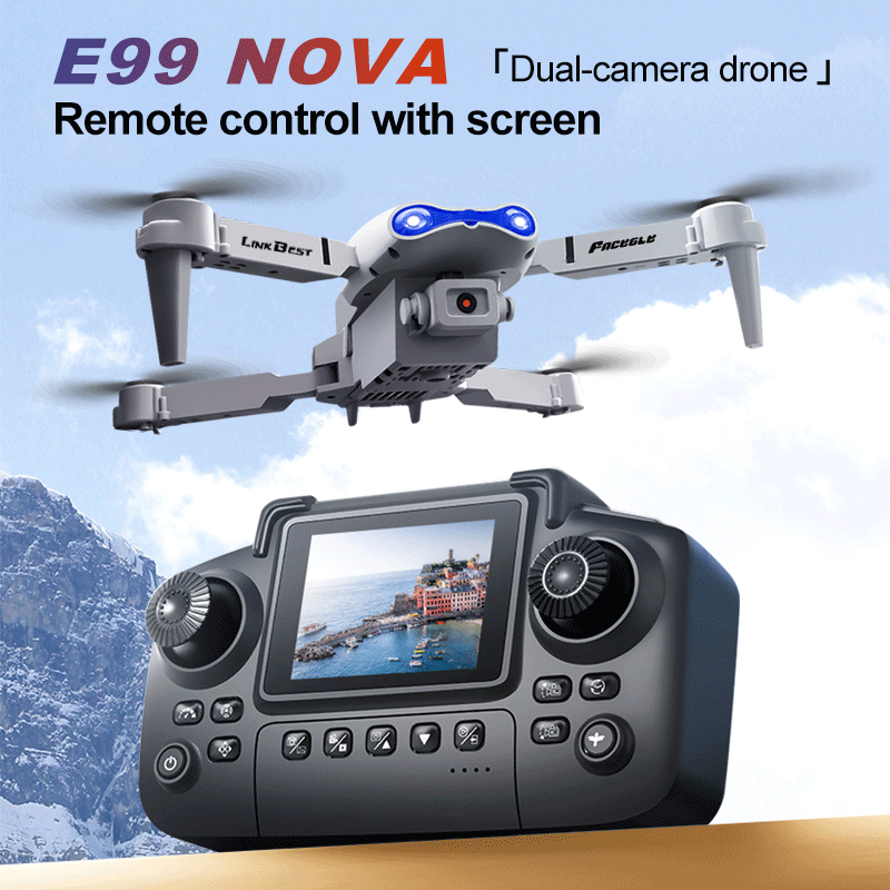 طائرة بدون طيار FACEGLE UAV E9 - مراجعة Drone Gimbal Brushless وسعره