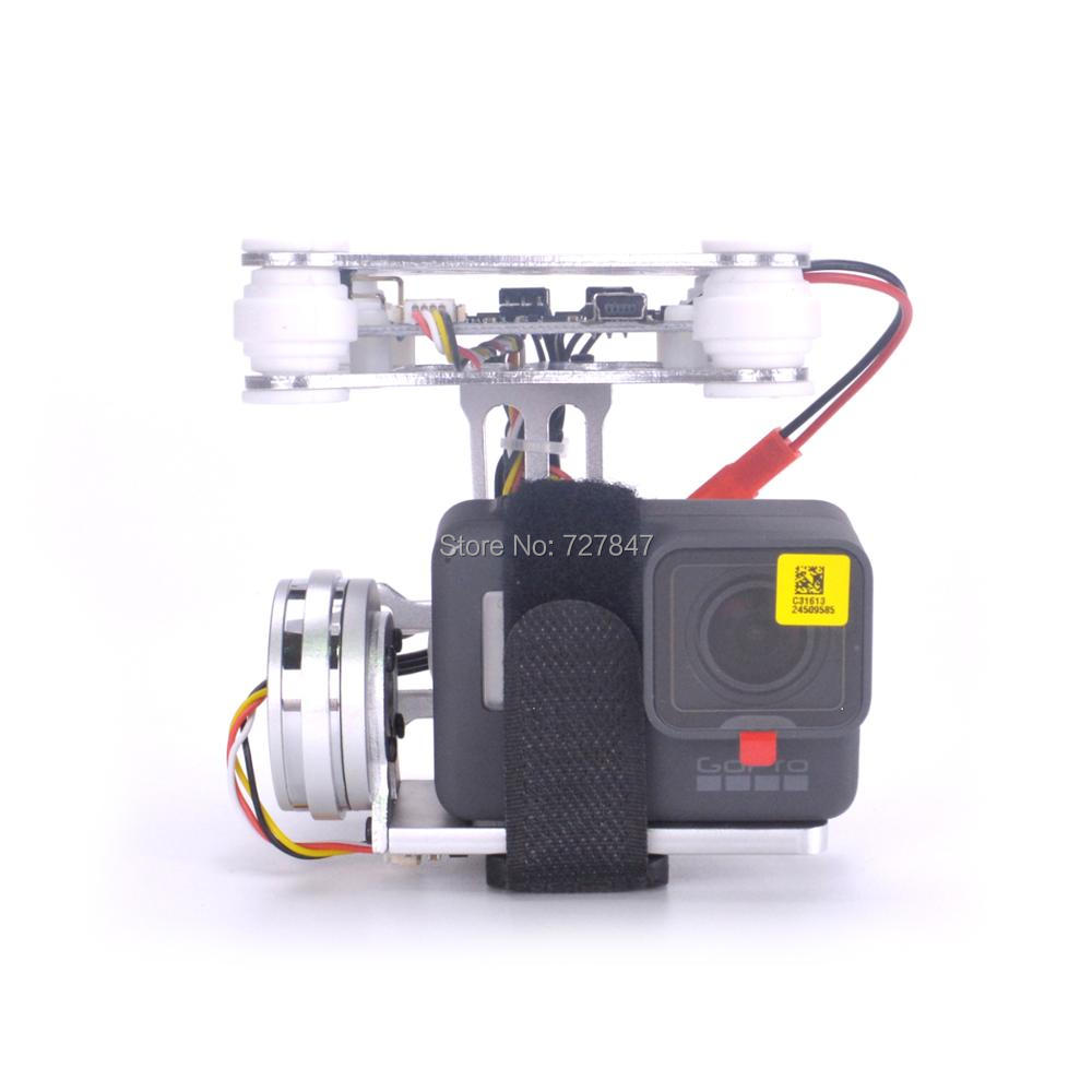 RTF FPV 3 محور/خفيفة الوزن 2-م - مراجعة Drone Gimbal For Gopro Hero وسعره