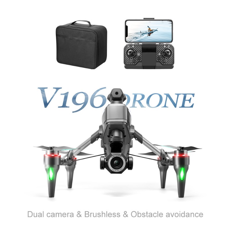 2025 V196 التلقائي تجنب العوائ - مراجعة Drone Gimbal 2 Axis وسعره