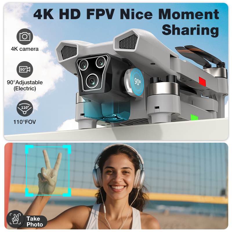 طائرة بدون طيار L017 Pro جديدة - مراجعة Drone Gimbal Case وسعره