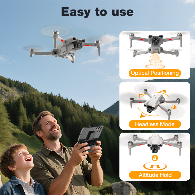 طائرة بدون طيار L017 Pro جديدة - مراجعة Drone Gimbal Case وسعره