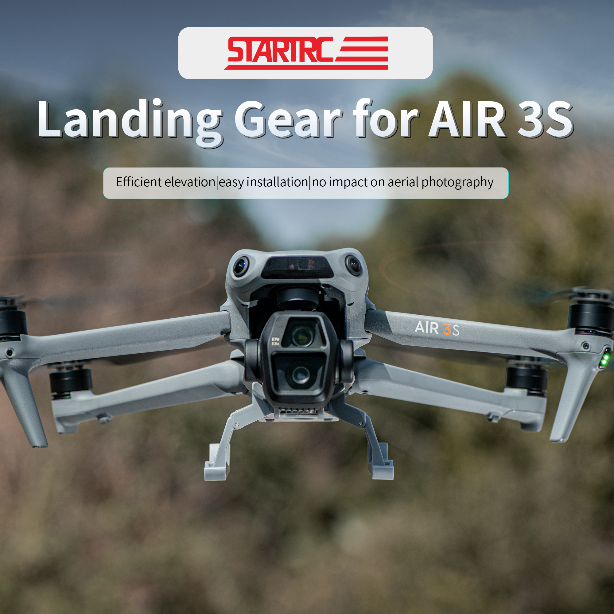ملحقات STARTRC لطائرة DJI AIR  - مراجعة Drone Gimbal Mount وسعره