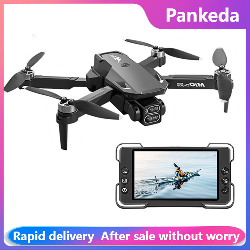 طائرة بدون طيار M10 مع كاميرا  - مراجعة Drone Gimbal Case وسعره