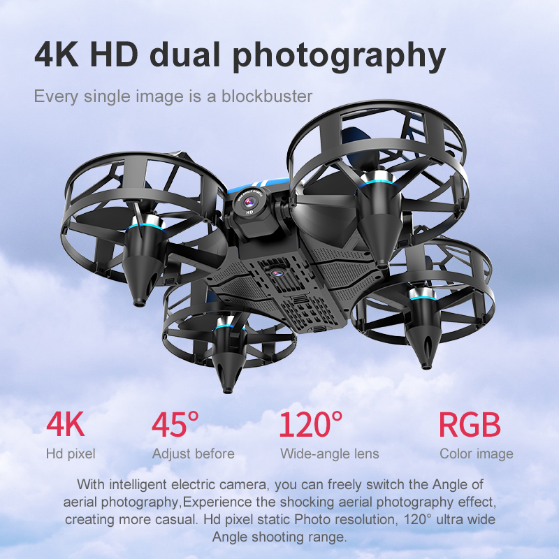 طائرة بدون طيار صغيرة جديدة 81 - مراجعة Drone Gimbal 2 Axis وسعره