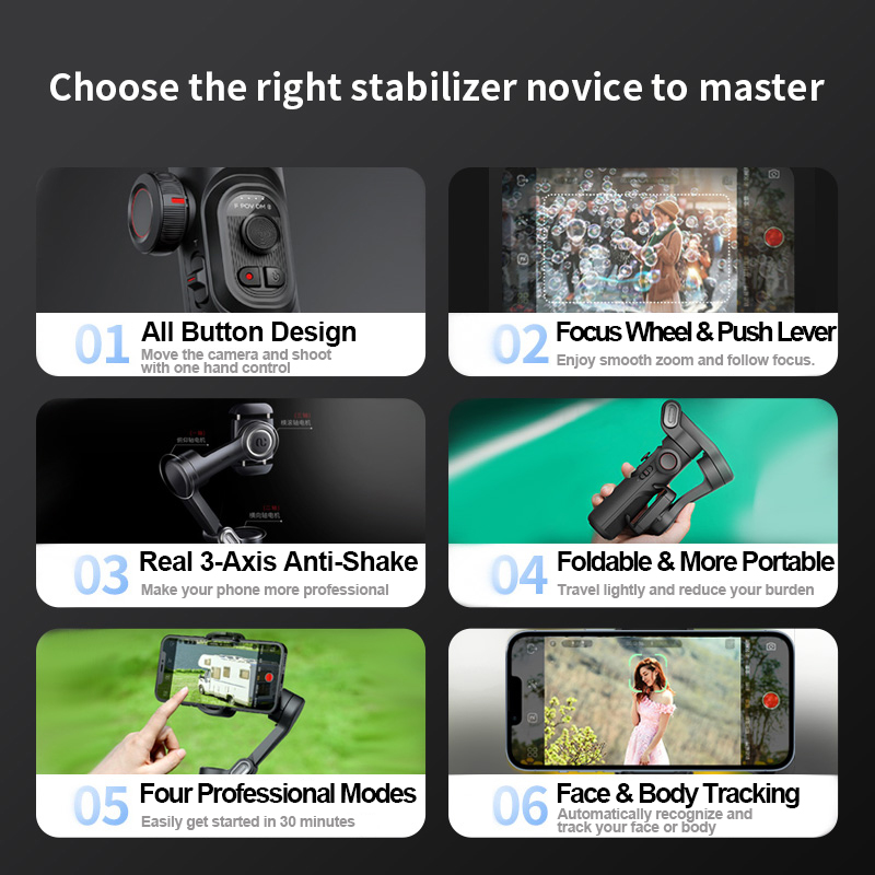 AOCHUAN مثبت أفقي محمول ثلاثي  - مراجعة Drone Gimbal For Gopro وسعره