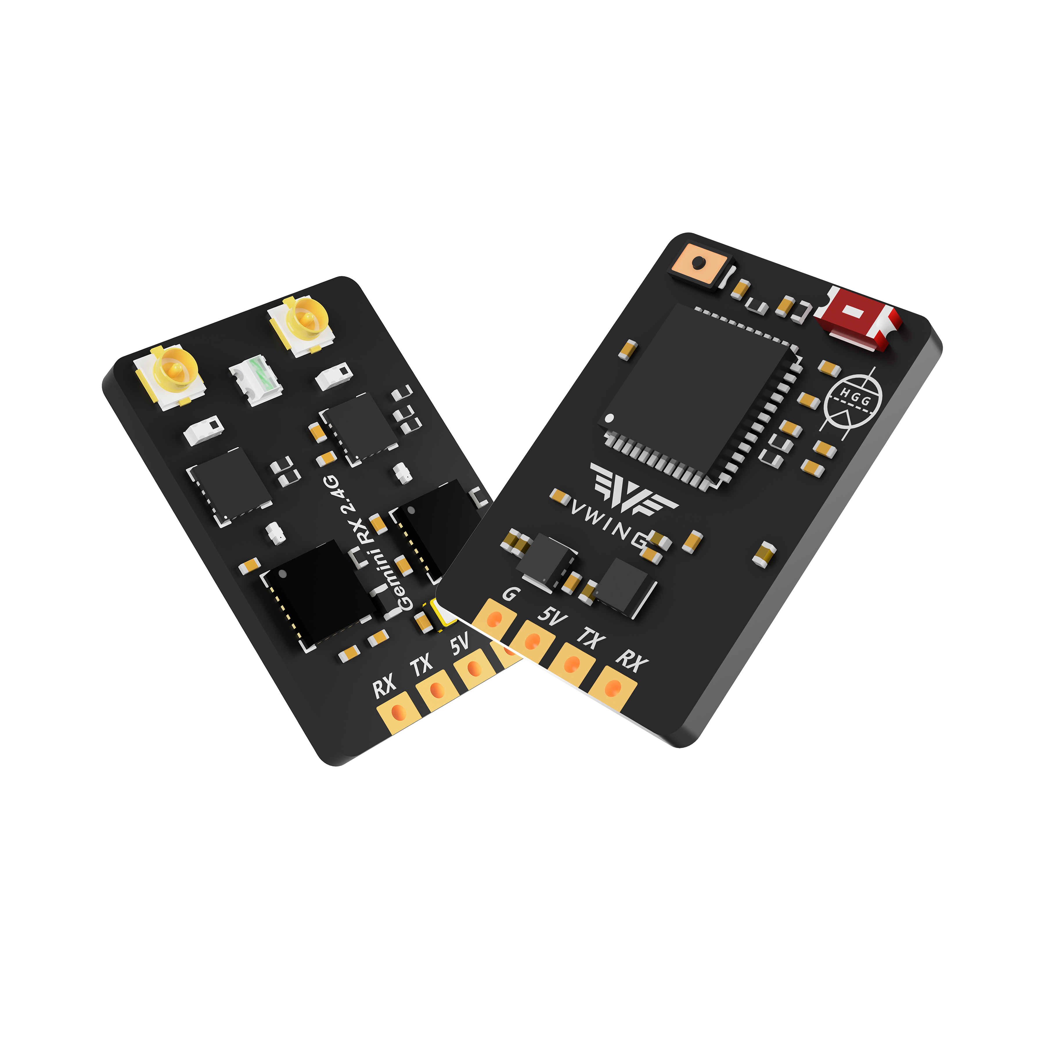 جهاز استقبال VWING GEMINI RX T - مراجعة Drone Gimbal Controller وسعره