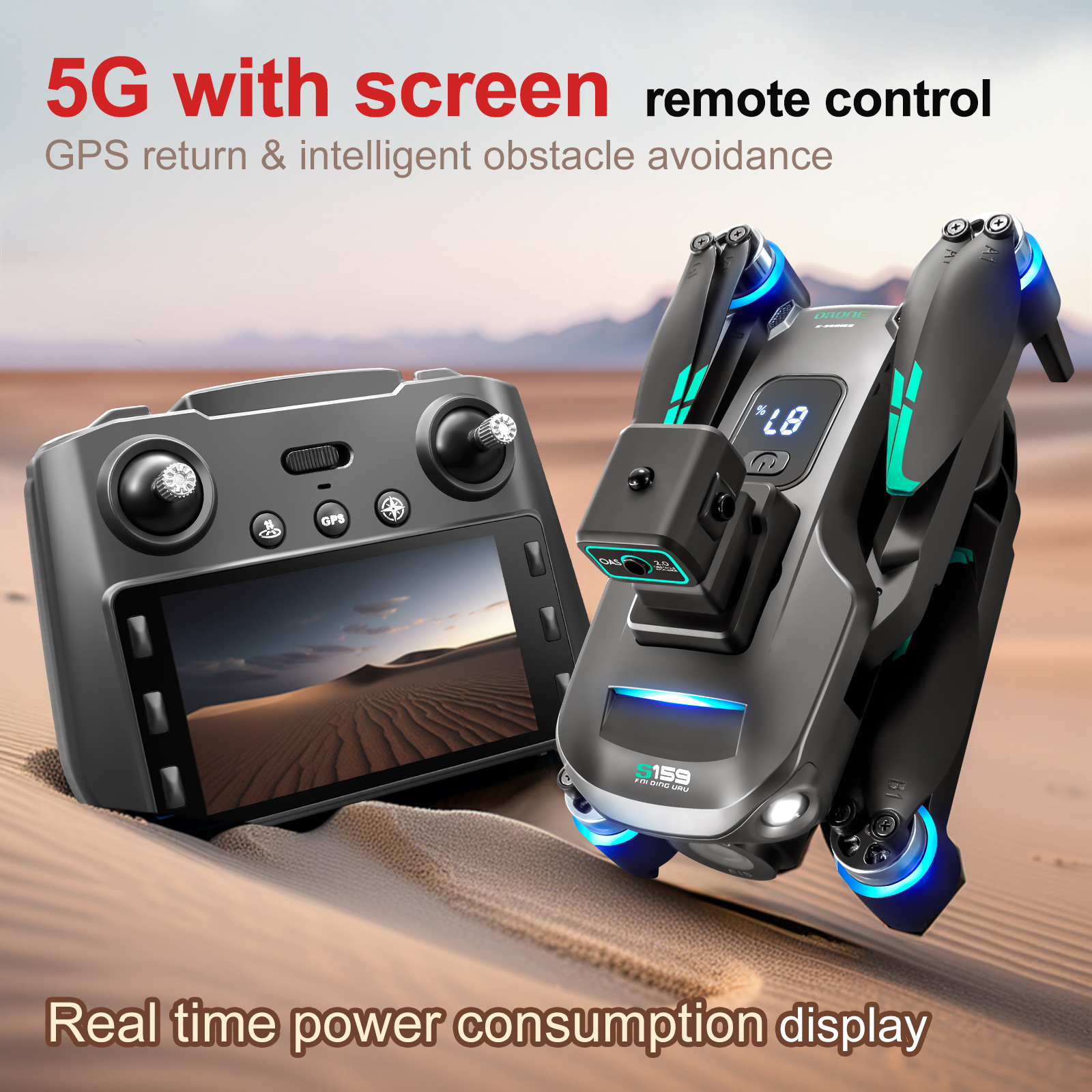 طائرة بدون طيار احترافية جديدة - مراجعة Drone Gimbal Mount وسعره