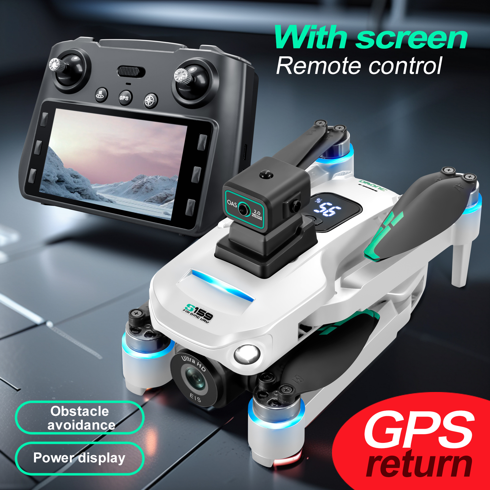 طائرة بدون طيار احترافية جديدة - مراجعة Drone Gimbal Mount وسعره